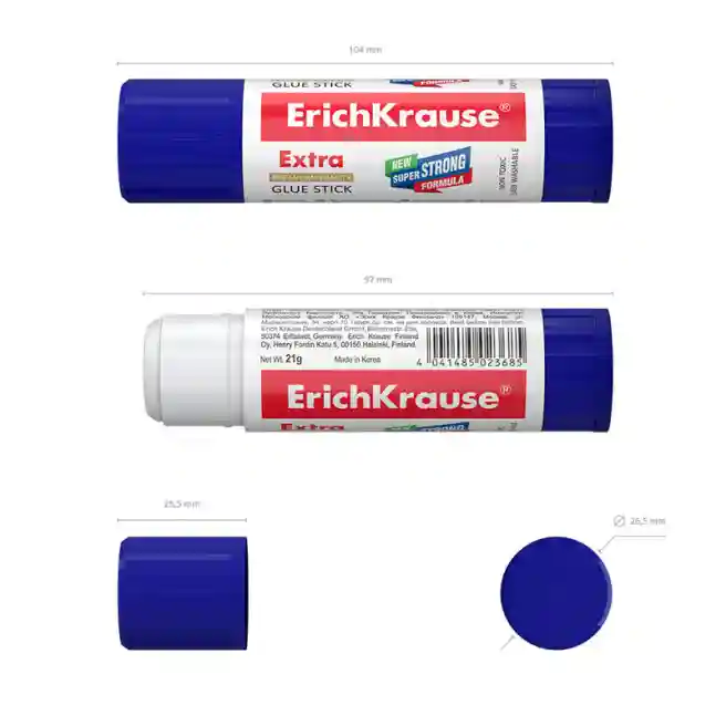 Adeziv-creion PVP ErichKrause, 21 gr., 2368