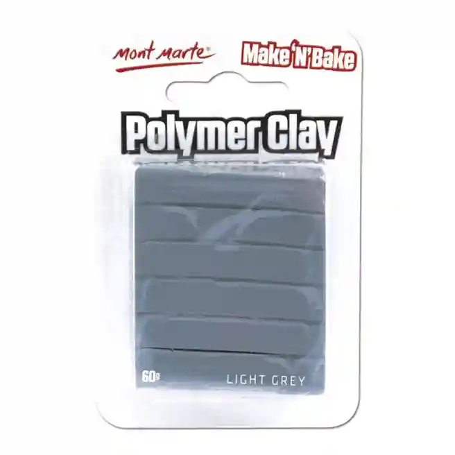 Полимерная глина для выпекания 60 гр Light Grey