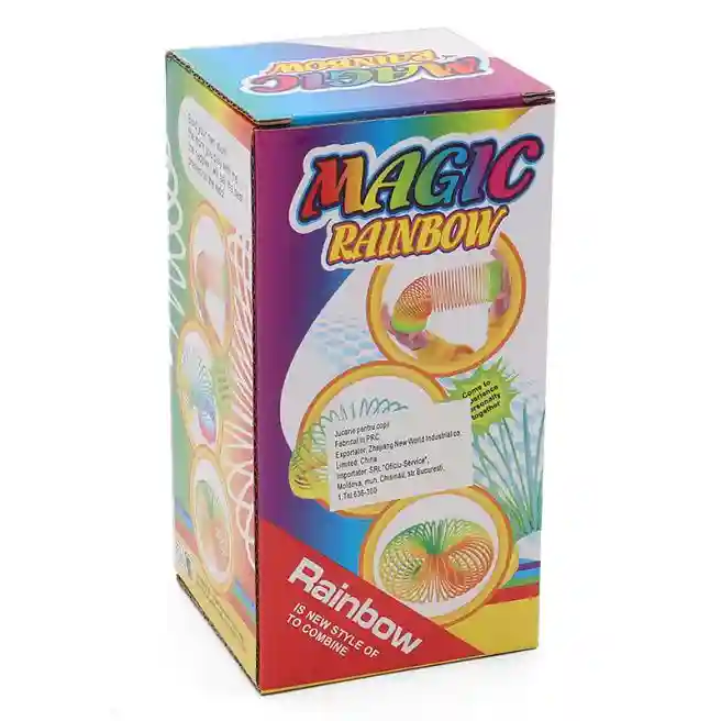 Spirala "Magic Rainbow"- 15cm, cod 93022