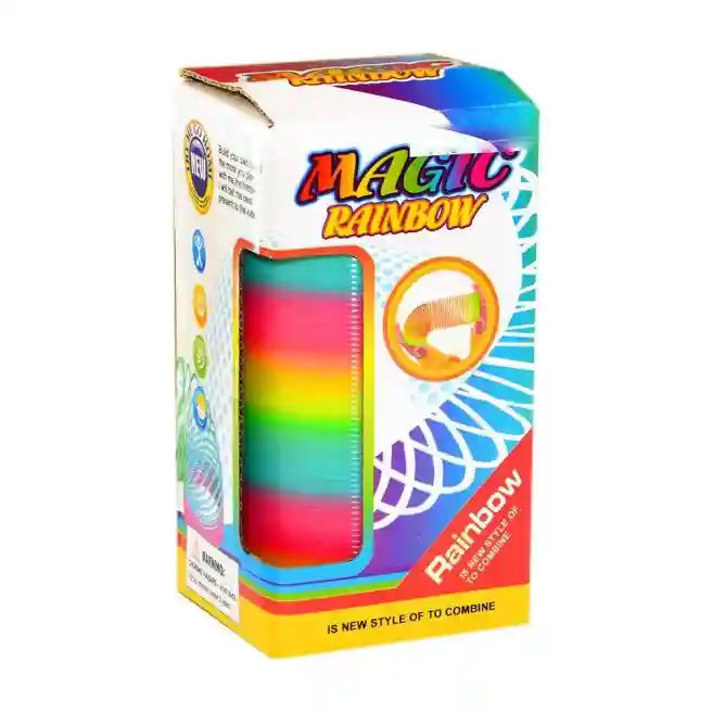 Spirala "Magic Rainbow"- 15cm, cod 93022