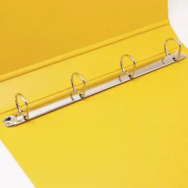 Biblioraft A4/4D/35mm, OfficeLine, PVC, galben