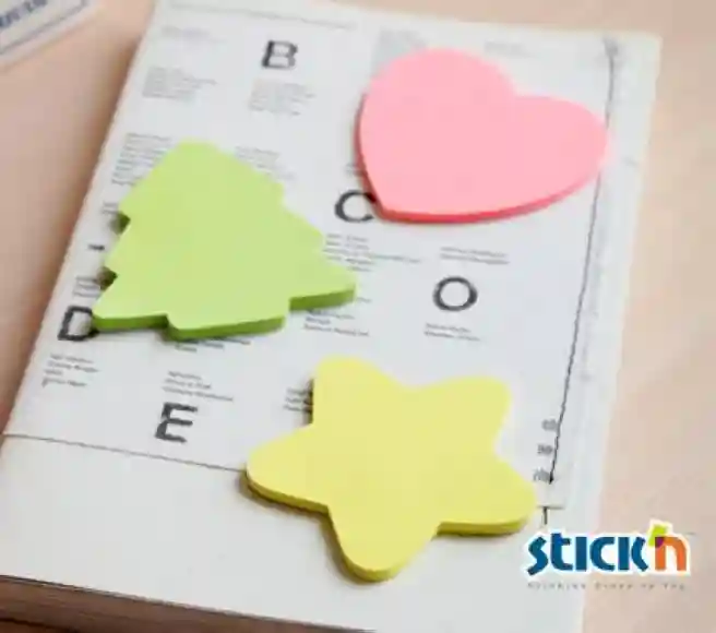 Блок для заметок "елка" 50 листов 70х70 STICK`N