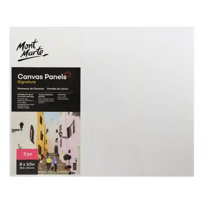Набор холстов на картоне Pkt 2 20.3x25.4 см, 1 набор = 2 штуки
