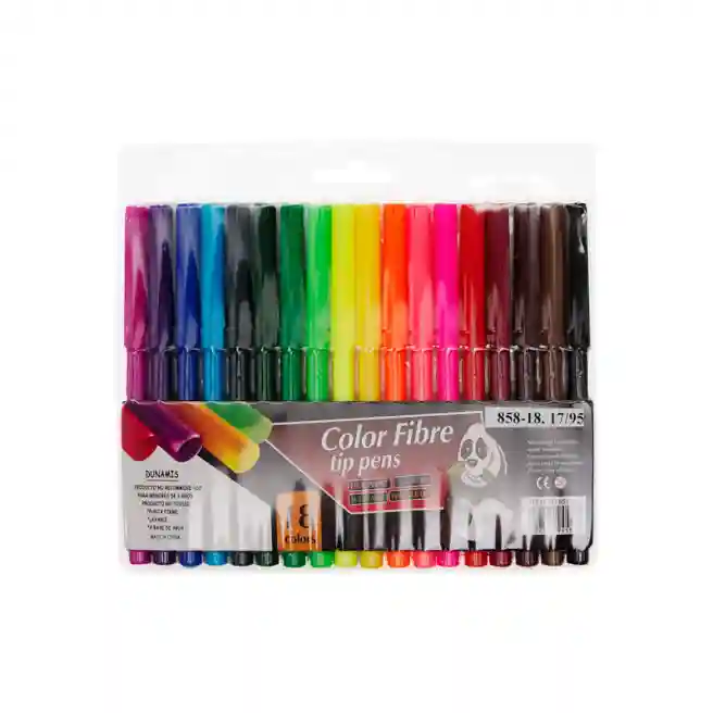 Set carioci PANDA (18 buc.)