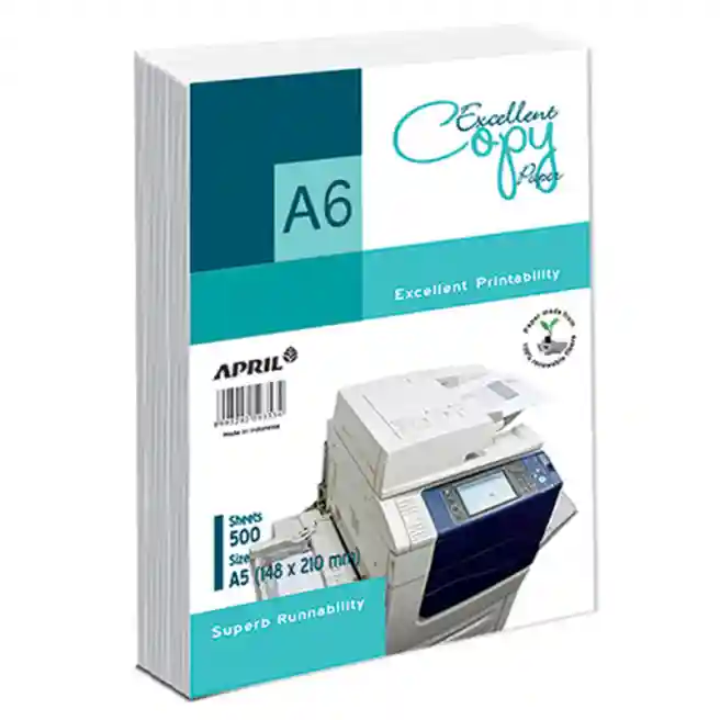 Hârtie pentru tehnică de birou format A6, (80 gr/m, 500 foi) clasa C
