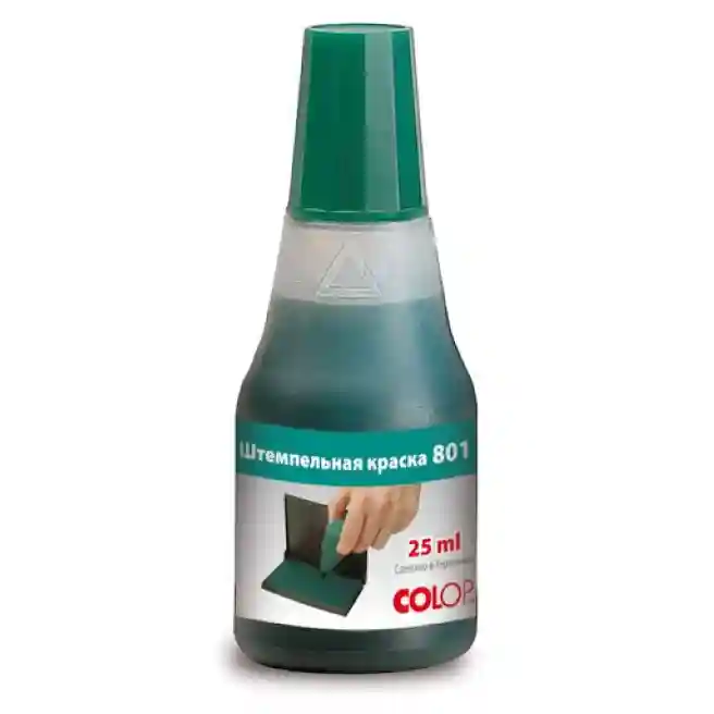 Tus stampile Colop 25 ml, verde
