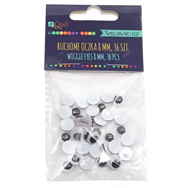 Ochișori cu efect de mișcare 8 mm. 36 buc.