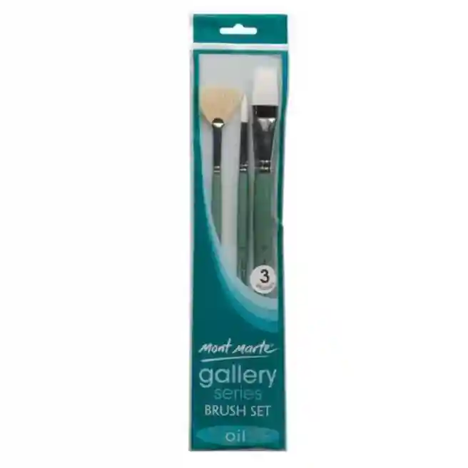 Set de periuțe Gallery Oil (3 bucăți)