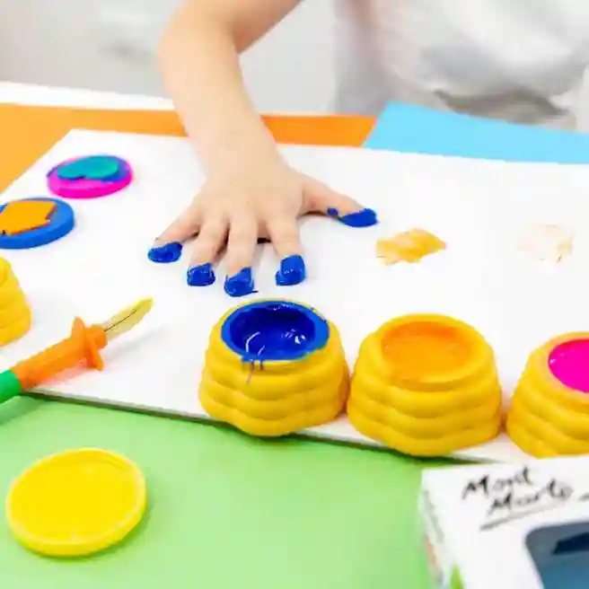 Set de vopsele pentru copii M.M. Kids Colour Finger Paints (4 culori), art.MMKC0003