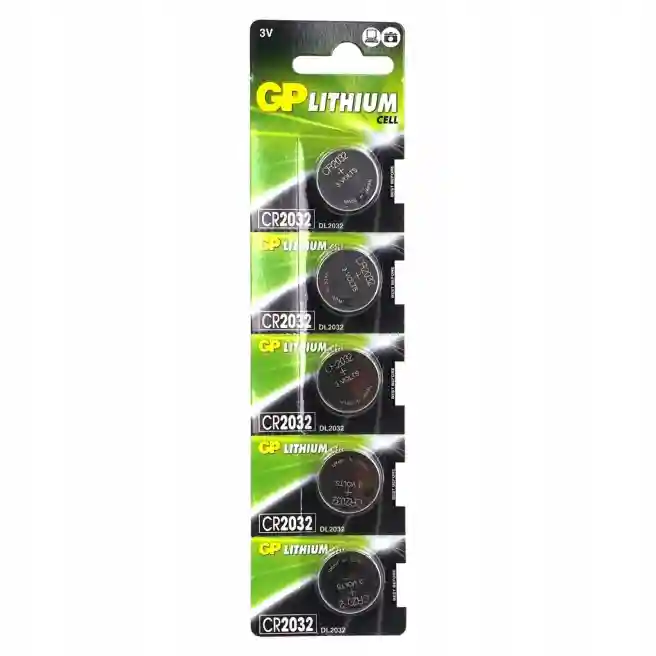 Baterie GP CR2032 Lithium 3V (blister 5 buc)