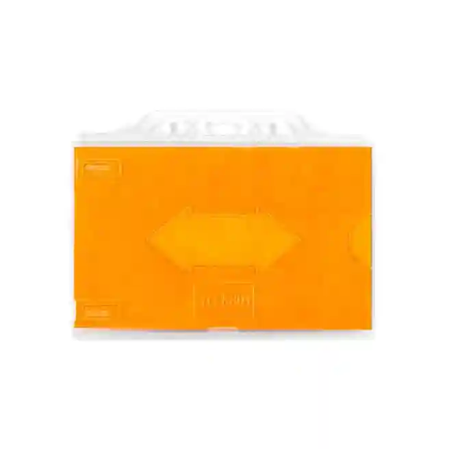 Ecuson orizontal plastic 90x60 mm