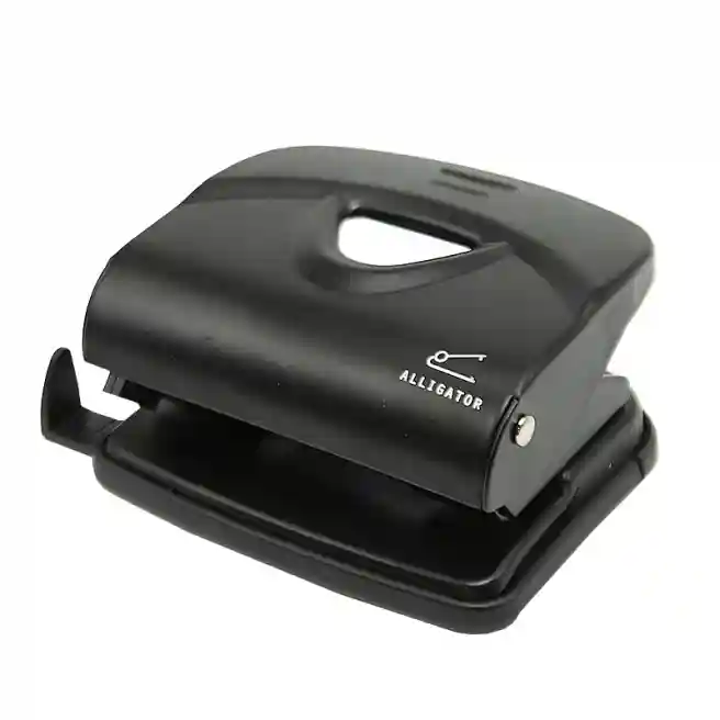 Perforator Aligator metal 30 foi, negru