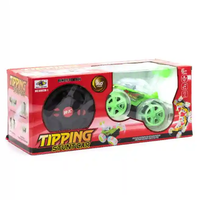 Mașină cu telecomandă "Tipping Stunt Car"(verde), cod 93302