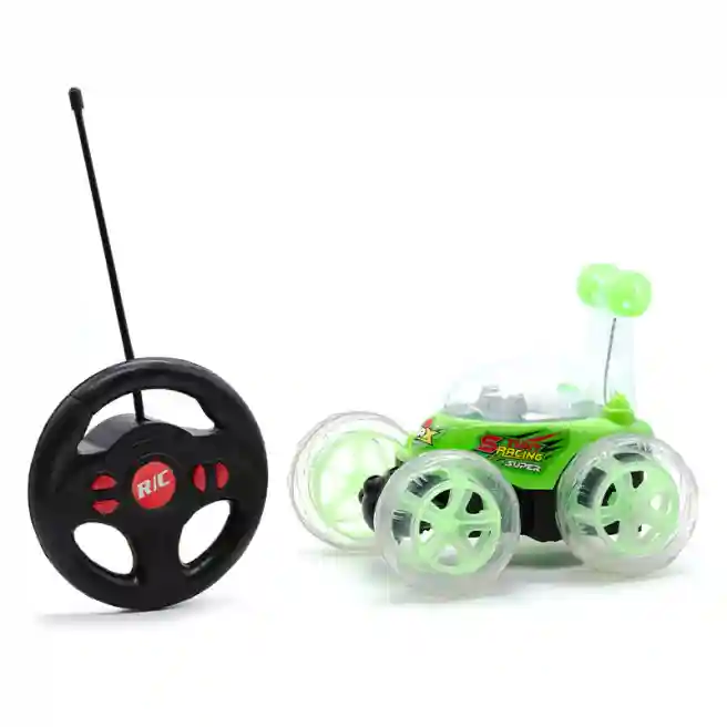 Mașină cu telecomandă "Tipping Stunt Car"(verde), cod 93302