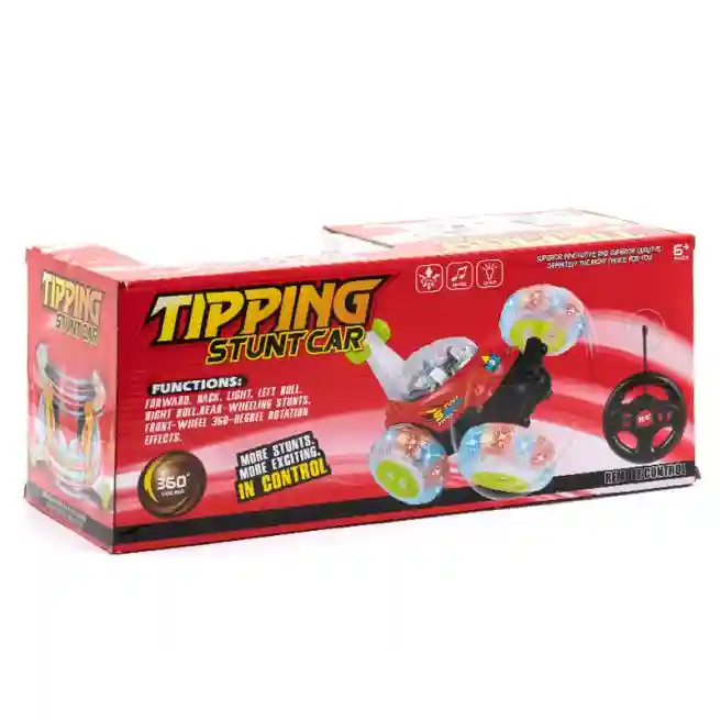 Mașină cu telecomandă "Tipping Stunt Car"(verde), cod 93302
