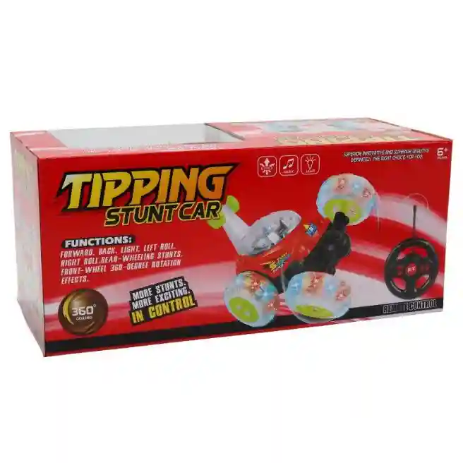 Mașină cu telecomandă "Tipping Stunt Car"(verde), cod 93302