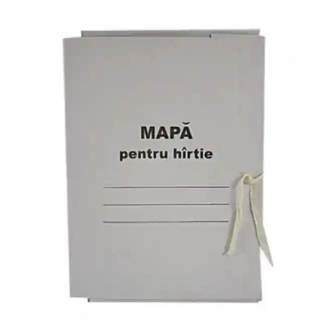 Папка картонная с завязками, 260г/м2