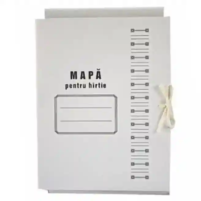 Папка картонная с завязками, 260г/м2