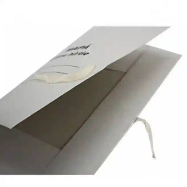 Папка картонная с завязками, 260г/м2