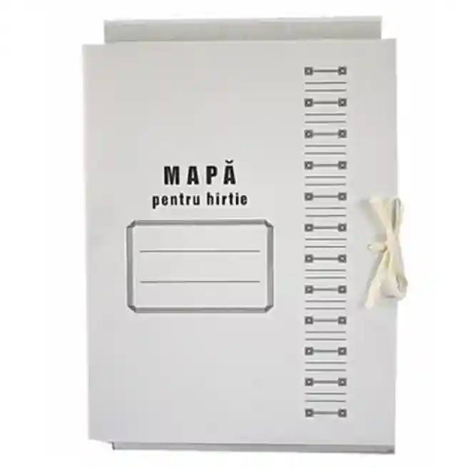 Папка картонная с завязками, 260г/м2