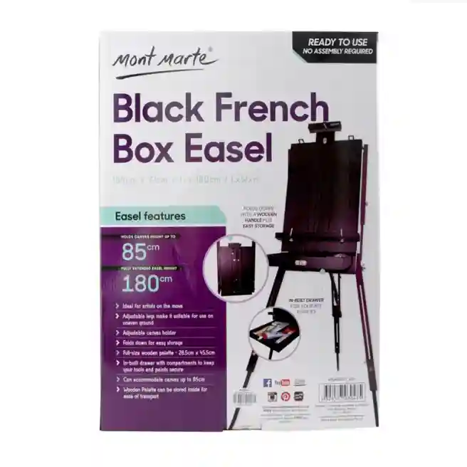 Мольберт Black French Box