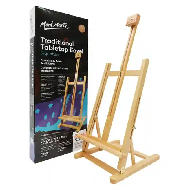 Şevalet Traditional Beech Desk Easel 102 x 28 cm
