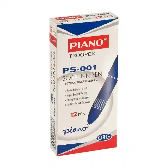 Pix cu bila Piano Trooper 1 mm, albastru PS-001