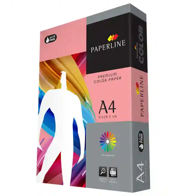 Hârtie colorată A4 Paperline HP PINK, neon, roz