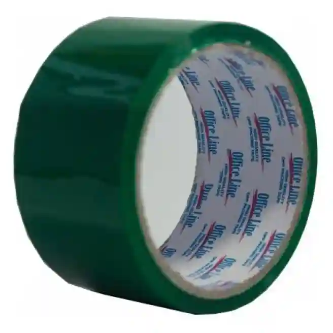 Bandă adezivă pentru împachetare OfficeLine, 48mm x 35m, verde