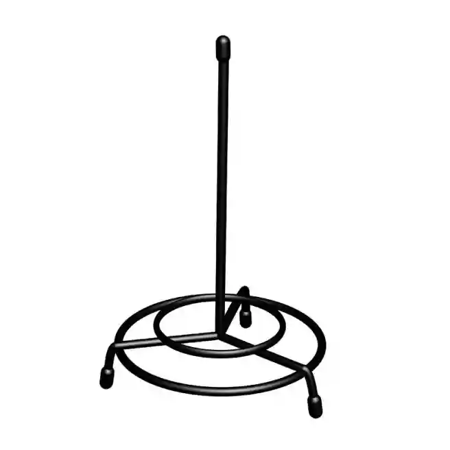 Suport(ac) pentru hirtie Buromax, 150x80mm, din metal, negru