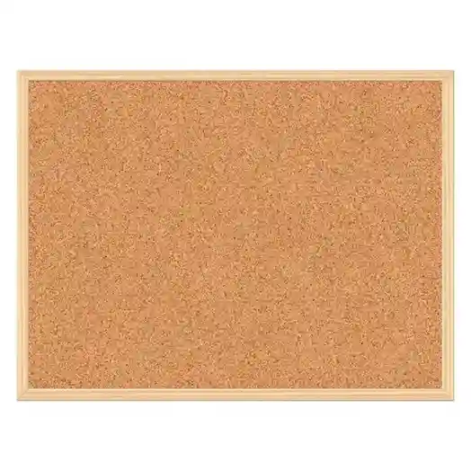 Tabla din pluta OfficeLine, 90x120 cm, rama din lemn