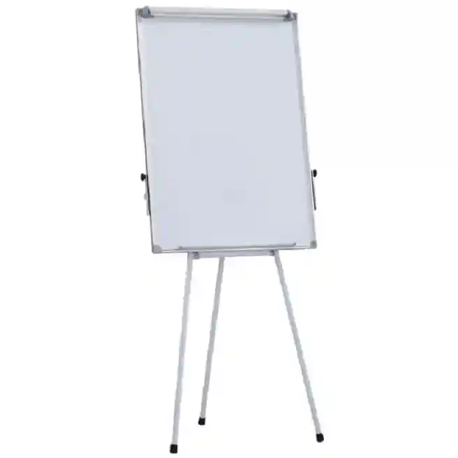 Tablă flipchart, magnet, uscat, pe trei picioare, 70х100cm