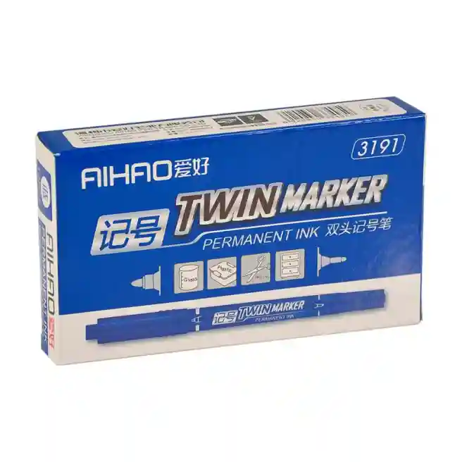 Маркер AIHAO для CD 2-сторонний, СИНИЙ