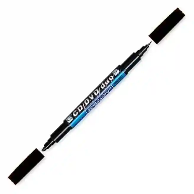 Marker GRANIT M830, pentru CD/DVD, 2 capete, negru, (per bucată)