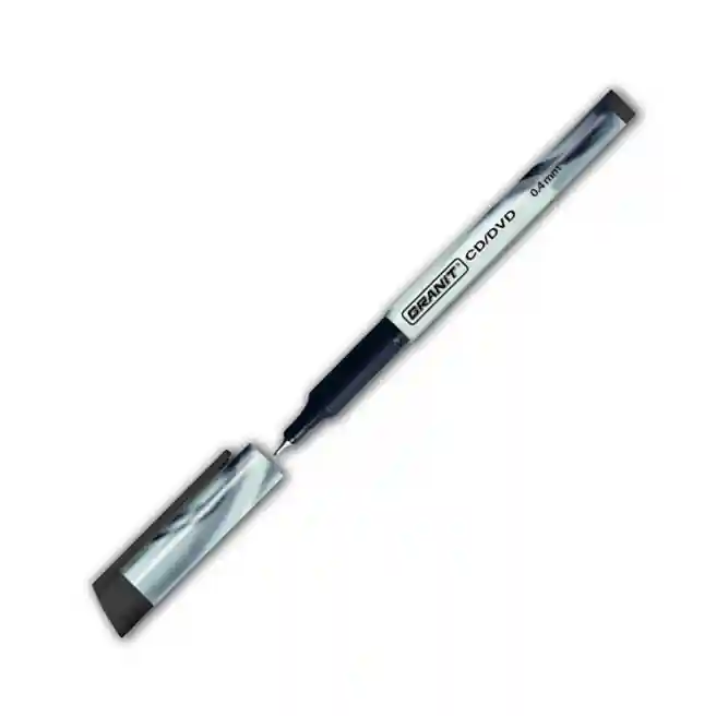 Marker GRANIT M854, pentru CD/DVD, negru, (per bucată)