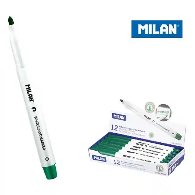 Marker MILAN pentru tablă, verde