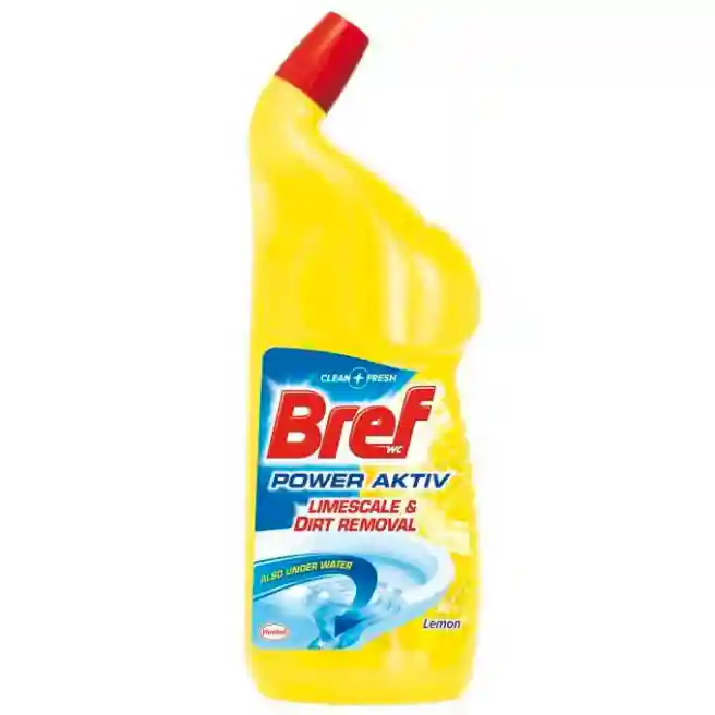 Solutie p/u toaleta Bref Hygiene Gel, 700 ml., Lemon