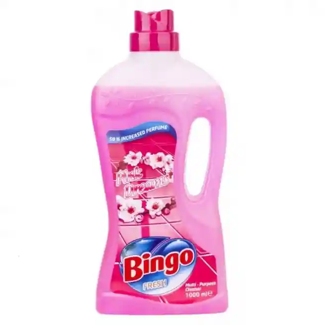 Средство для мытья полов BINGO Fresh, 1000 мл., Pink Dreams