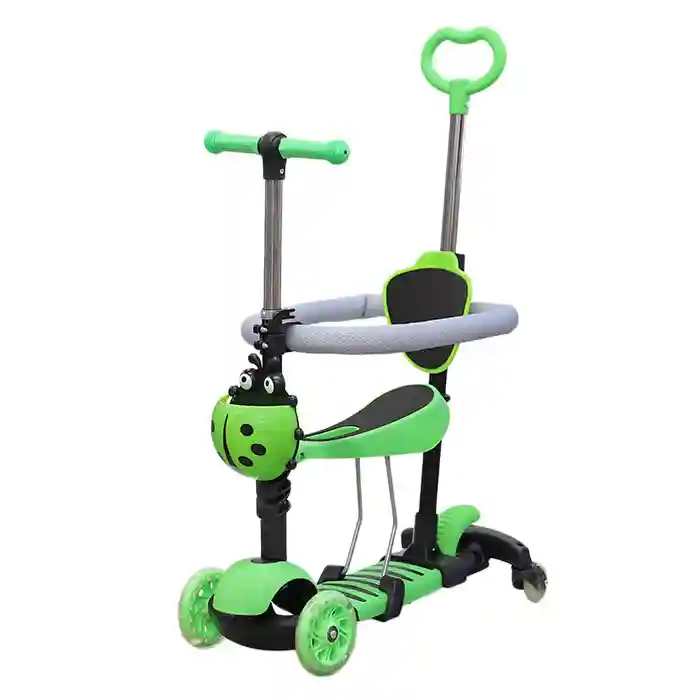 Trotinetă p/u copii 5în1 (verde), cod 05318
