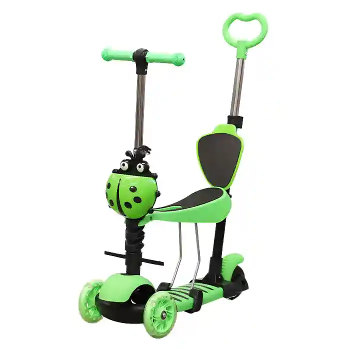 Trotinetă 3 în 1, (verde deschis), cod 05308