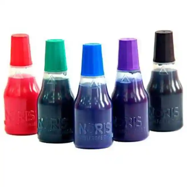 Cerneala p/u stampile Noris, 25 ml., colorata