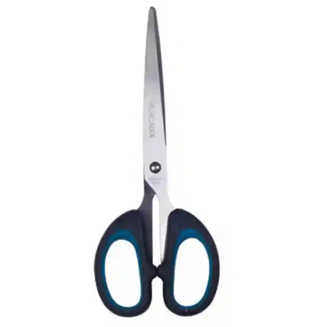 Foarfeca BUROMAX 207 mm, insertii din cauciuc
