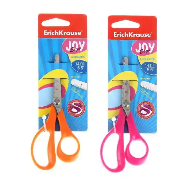 Ножницы Erich Krause JOY ERGO 14 см арт.35145