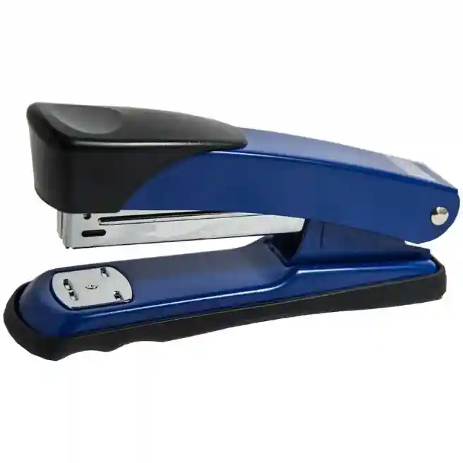 Степлер Buromax 4256-02 (скобы №24; 26) (25 л) металл, синий