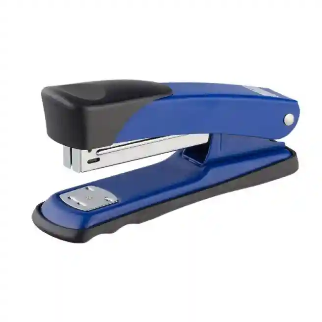 Степлер Buromax 4256-02 (скобы №24; 26) (25 л) металл, синий