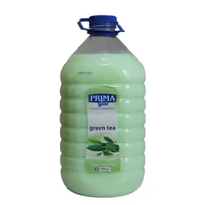 Săpun lichid crem PRIMA Efect, 5000 ml., ceai verde