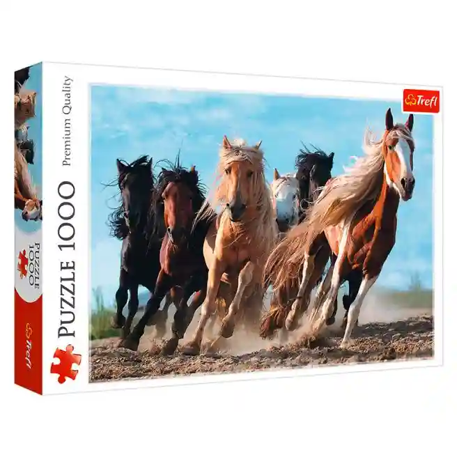 TF Puzzle - "1000" - "Galloping horses", cod 40325