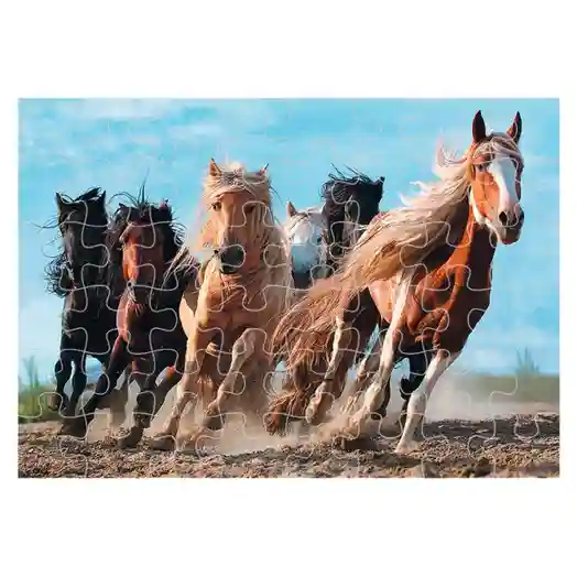 TF Puzzle - "1000" - "Galloping horses", cod 40325