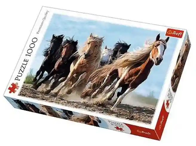 TF Puzzle - "1000" - "Galloping horses", cod 40325