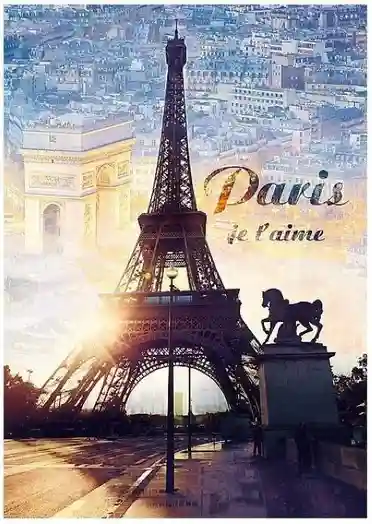 TF Пазлы "1000" - "Paris at dawn", код 40365